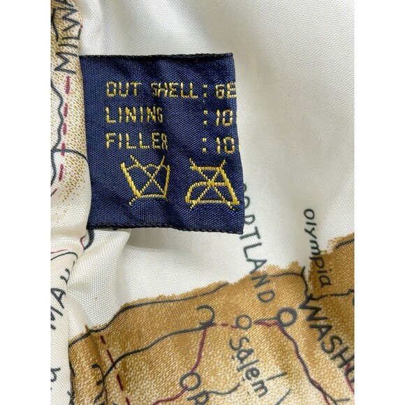 Vintage GFC Trading Company Men’s Leather Jacket Size Small - Picture 7 of 8